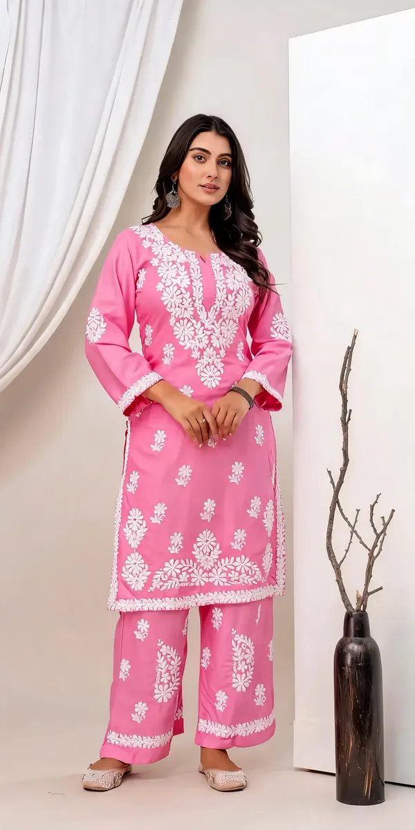 Pink_Cotton_Kurta_Set_For_Women