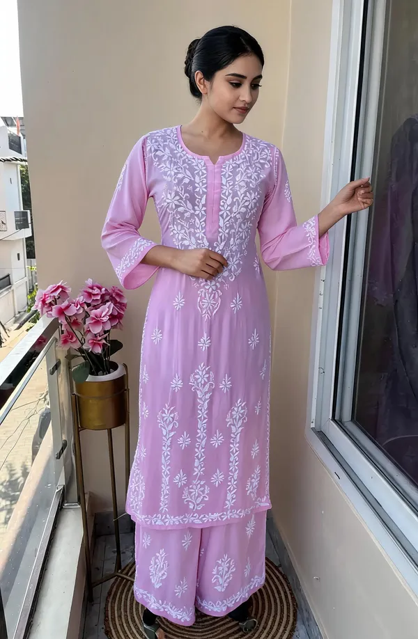 Pink_Cotton_Palazzo_Suit_Set_For_Women