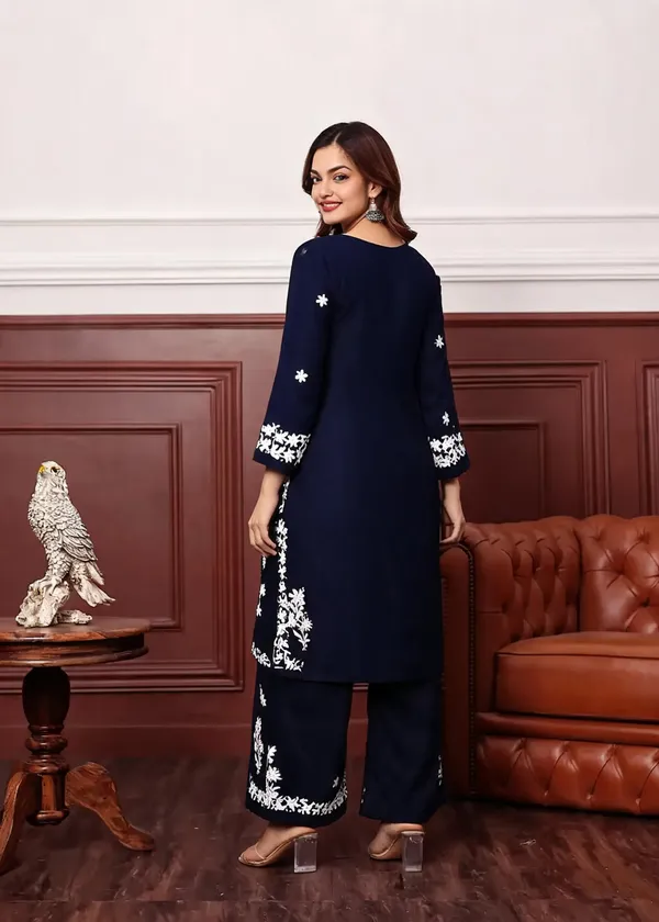 Blue_Cotton_Palazzo_Suit_Set_For_Women