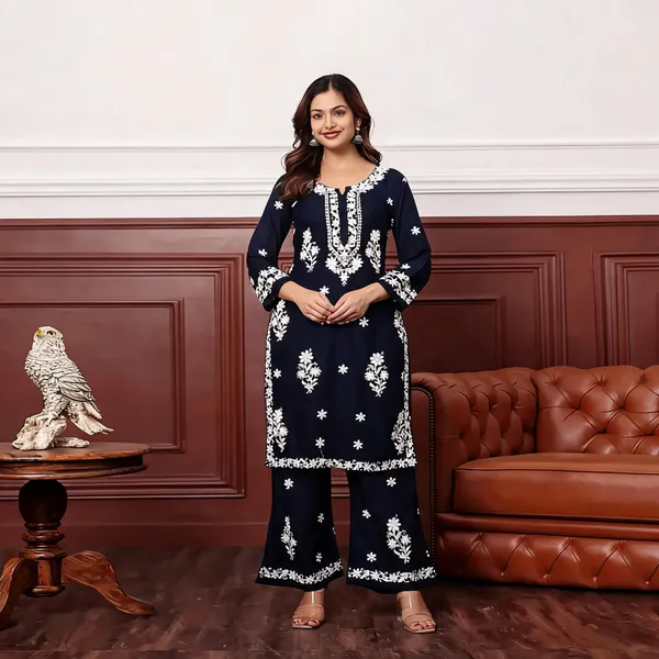 Blue_Cotton_Palazzo_Suit_Set_For_Women