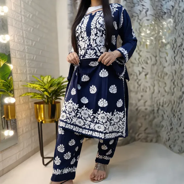 Blue_Cotton_Palazzo_Suit_Set_For_Women