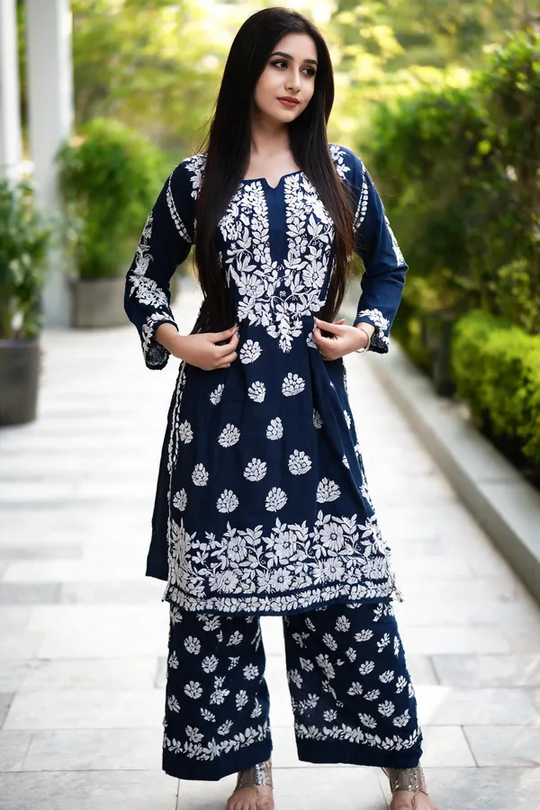 Blue_Cotton_Palazzo_Suit_Set_For_Women