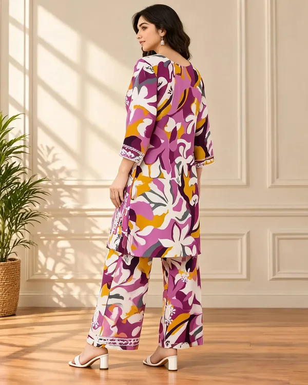 Multicolor_Cotton_Palazzo_Suit_Set_For_Women