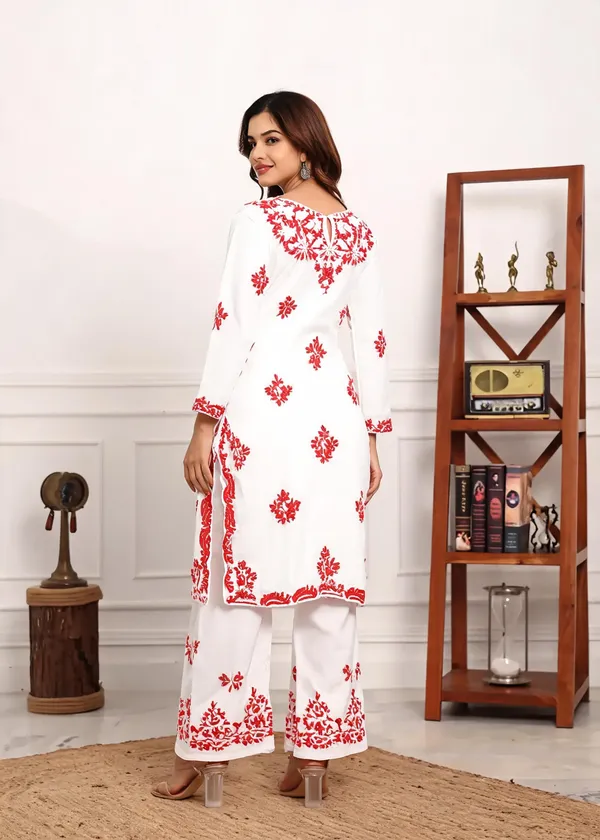 White_Cotton_Palazzo_Suit_Set_For_Women