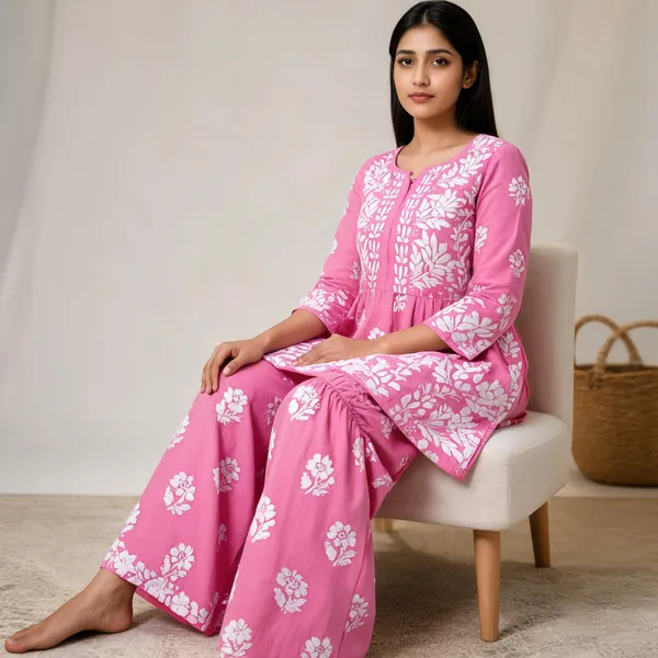 Pink_Cotton_Palazzo_Kurta_Set_For_Women