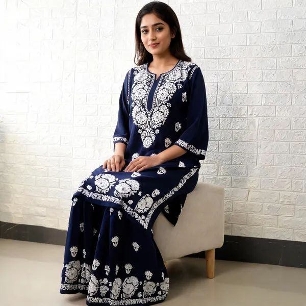 Blue_Cotton_Palazzo_Suit_Set_For_Women