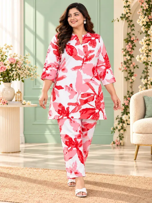 Gajari_Printed_2_Piece_Tunic_Pants_Set