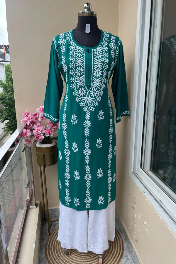 Rama_Premium_Rayon_Kurti_With_Palazzo_Set