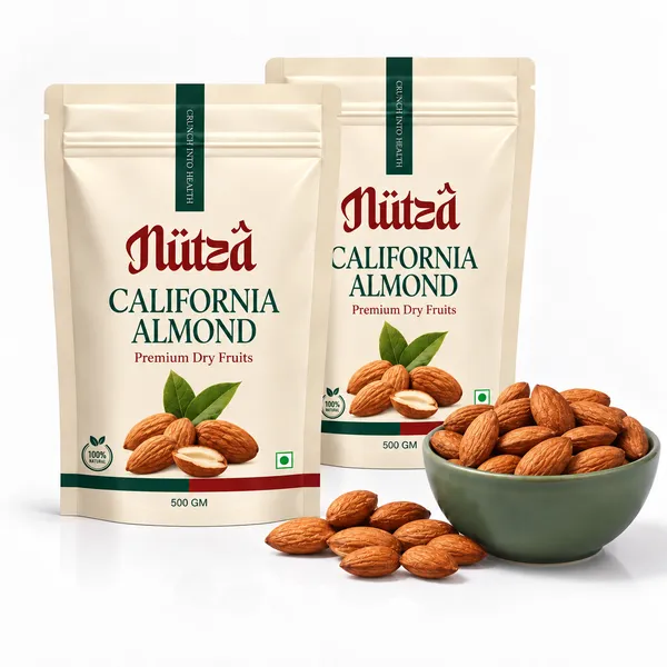 NUTZA_Premium_Californian_Almonds_500g_Pack_of_2_|_Rich_in_Protein