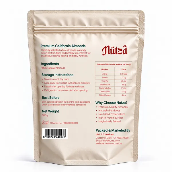 NUTZA_Premium_Californian_Almonds_500g_Pack_of_2_|_Rich_in_Protein