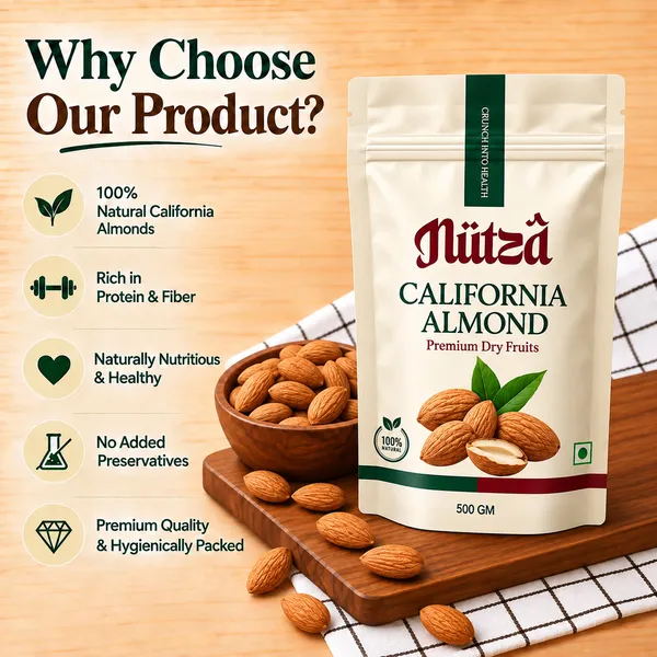 NUTZA_Premium_Californian_Almonds_500g_Pack_of_2_|_Rich_in_Protein