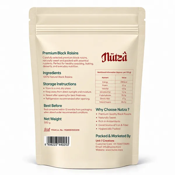 NUTZA_Premium_BlackRaisins_500g_Pack_of_2_|_Rich_in_Fiber_|_Daily_Snack