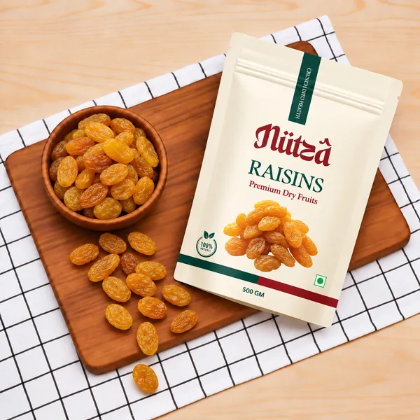NUTZA_Premium_Golden_Raisins_500g_Pack_of_2_|_Rich_in_Fiber_|_Daily_Snack