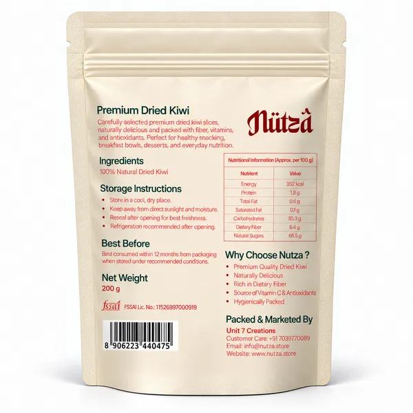 NUTZA_Premium_Dried_Kiwi_200g_|_Rich_in_Vit_C_&_Fiber_|_Daily_Snack