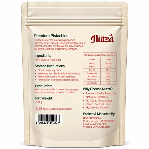 NUTZA_Roasted_Salted_Pistachios_200g_|_Rich_in_Vit_E_&_Fiber_|_Dry_Fruits