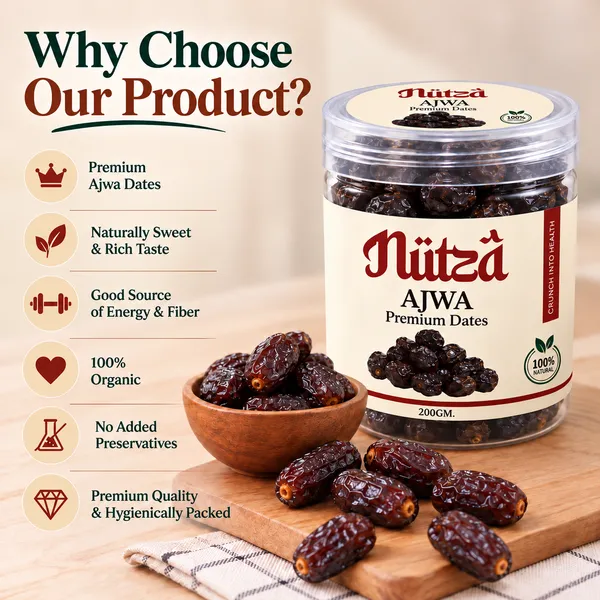 NUTZA_Ajwa_Jumbo_Premium_Dates_200g_|_Rich_in_Vit_&_Fiber_|_Daily_Snack