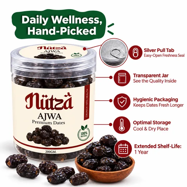 NUTZA_Ajwa_Jumbo_Premium_Dates_200g_|_Rich_in_Vit_&_Fiber_|_Daily_Snack
