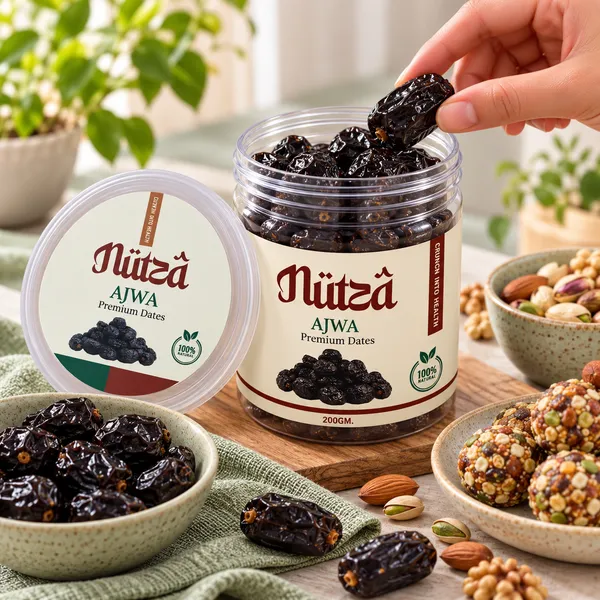 NUTZA_Ajwa_Jumbo_Premium_Dates_200g_|_Rich_in_Vit_&_Fiber_|_Daily_Snack