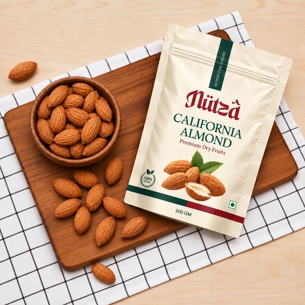 NUTZA_Premium_Californian_Almonds_200g_Rich_in_Protein_&_Fiber_|_Dry_Fruit