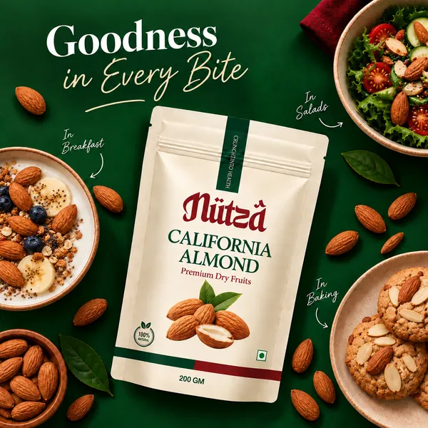 NUTZA_Premium_Californian_Almonds_200g_Rich_in_Protein_&_Fiber_|_Dry_Fruit
