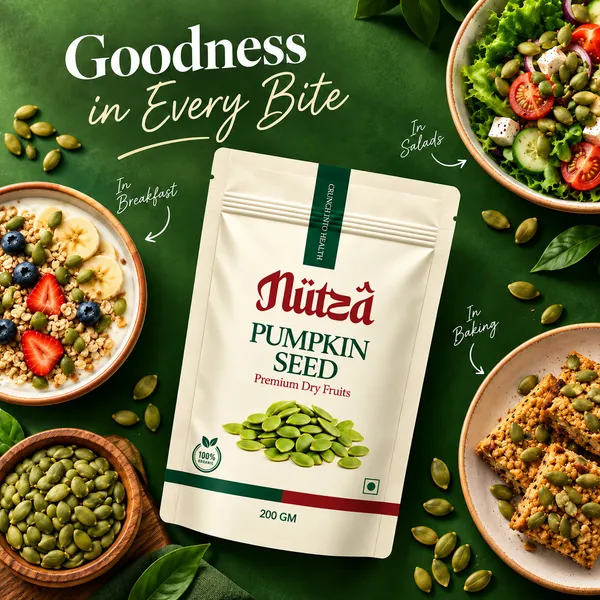 NUTZA_Pumpkin_Seeds_200g_|_Rich_in_Zinc,_Mg_&_Protein_|_Everyday_Snack