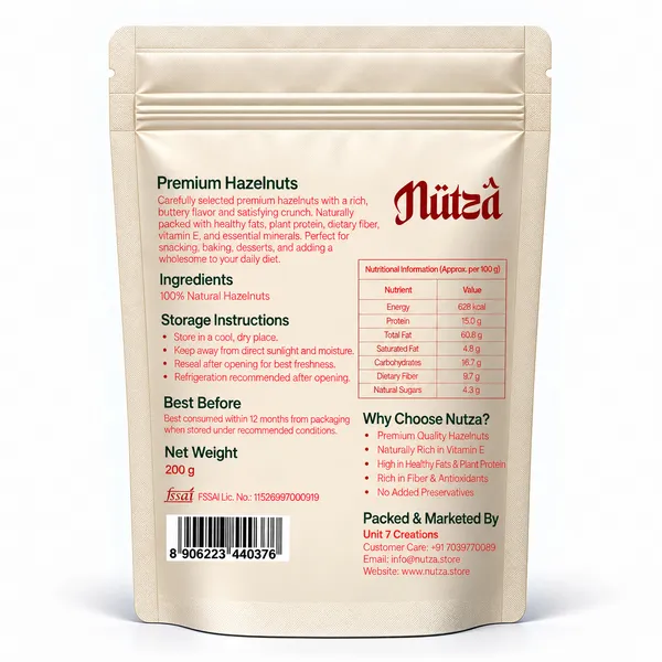 NUTZA_Premium_Hazelnuts_200g_|_Rich_in_Vit_E_&_Fiber_|_Dry_Fruit