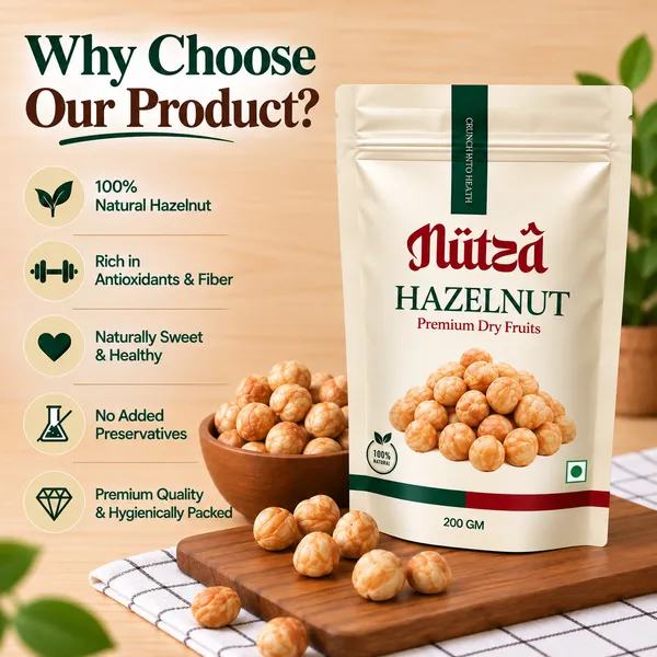 NUTZA_Premium_Hazelnuts_200g_|_Rich_in_Vit_E_&_Fiber_|_Dry_Fruit
