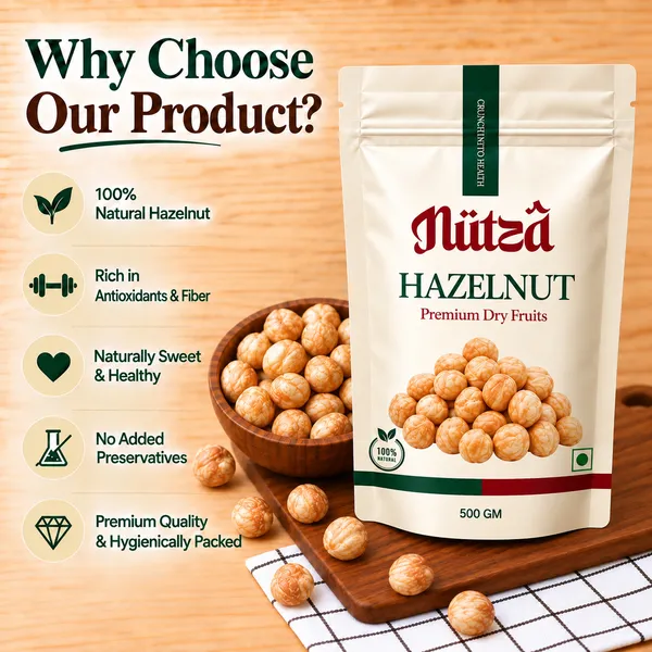 NUTZA_Premium_Hazelnuts_500g_|_Rich_in_Vit_E_&_Fiber_|_Dry_Fruit