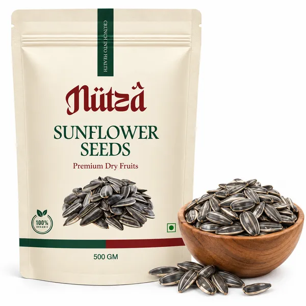 NUTZA_Sunflower_Seeds_500g_|_Rich_in_Vit_E,_Mg_&_Fiber_|_Daily_Snack