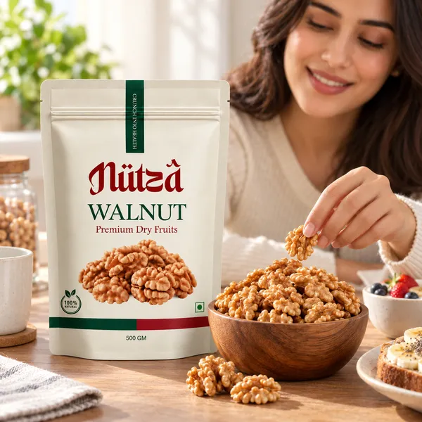 NUTZA_Walnuts_Without_Shell_500g_|_Rich_in_Omega-3_&_Protein_|_Dry_Fruits