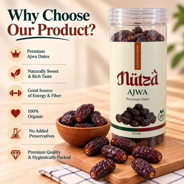 NUTZA_Ajwa_Jumbo_Premium_Dates_500g_|_Rich_in_Vit_&_Fiber_|_Daily_Snack