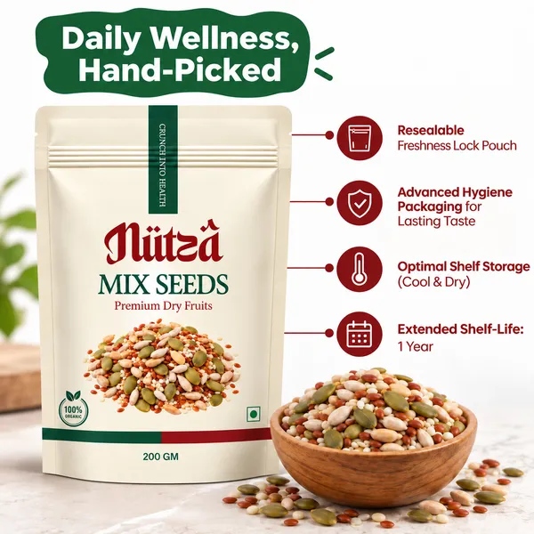 NUTZA_Seed_Mix_200g_|_Pumpkin,_Sunflower,_Flax_&_Sesame_|_Rich_in_Protein