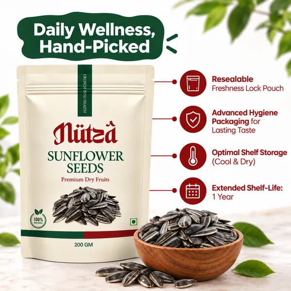 NUTZA_Sunflower_Seeds_200g_|_Rich_in_Vit_E,_Mg_&_Fiber_|_Daily_Snack