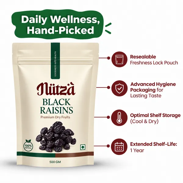 NUTZA_Premium_Black_Raisins_500g_|_Rich_in_Iron_&_Fiber_|_Daily_Snack