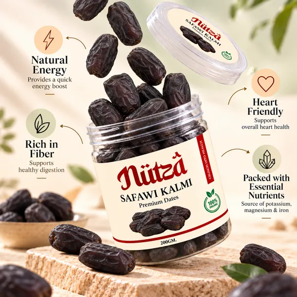NUTZA_Safawi_(Kalmi)_Dates_200g_|_Rich_in_Vit_&_Fiber_|_Daily_Snack