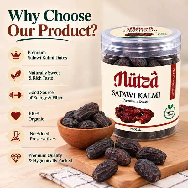 NUTZA_Safawi_(Kalmi)_Dates_200g_|_Rich_in_Vit_&_Fiber_|_Daily_Snack