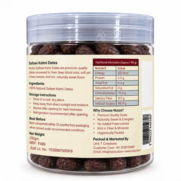 NUTZA_Safawi_(Kalmi)_Dates_200g_|_Rich_in_Vit_&_Fiber_|_Daily_Snack
