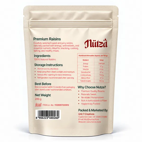 NUTZA_Premium_Golden_Raisins_200g_|_Rich_in_Iron_&_Fiber_|_Daily_Snack