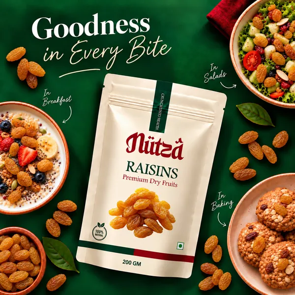 NUTZA_Premium_Golden_Raisins_200g_|_Rich_in_Iron_&_Fiber_|_Daily_Snack