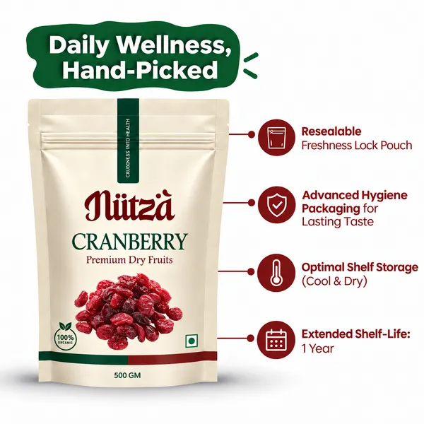 NUTZA_Premium_Dried_Cranberry_500g_|_Rich_in_Vit_C_&_Fibre_|_Daily_Snack