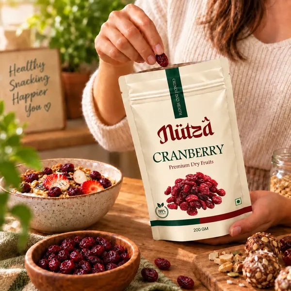 NUTZA_Premium_Dried_Cranberry_200g_|_Rich_in_Vit_C_&_Fibre_|_Daily_Snack