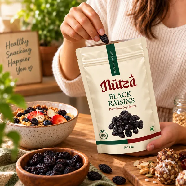 NUTZA_Premium_Black_Raisins_200g_|_Rich_in_Iron_&_Fiber_|_Daily_Snack