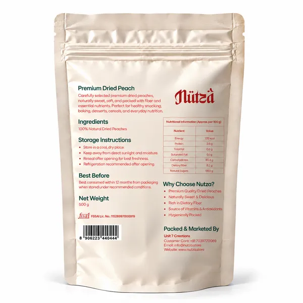 NUTZA_Dried_Peach_500g_|_Rich_in_Fibre,_Vit_A_&_Antioxidants_|_Daily_Snack