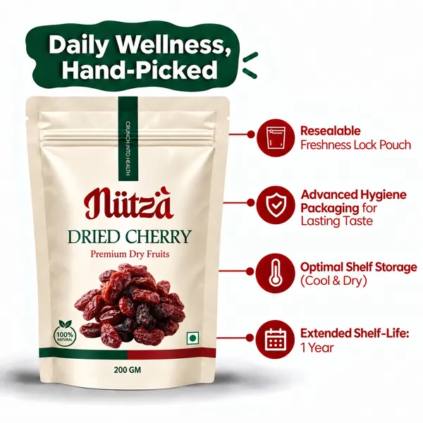 NUTZA_Dried_Cherry_200g_|_Rich_in_Antioxidants_&_Fibre_|_Daily_Snack
