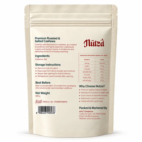 NUTZA_Roasted_Salted_Cashews_500g_Pack_of_2_|_Rich_in_Protein_|_Dry_Fruits