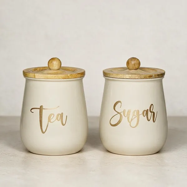 Aan_Decor_Metal_Kitchen_Storage_Canisters_With_Wooden_Lids_With_Lettering_Tea_And_Sugar_Containers_Pack_Of_2