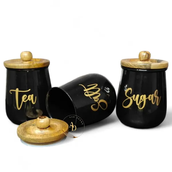 Aan_Decor_Stylish_Airtight_Container_For_Kitchen_Tea_Sugar_Salt_Storage_Metal_With_Airtight_Wooden_Lid_&_Spoon_Canister_For_Kitchen_Counter_Top_Food-Safe_Jar_Pack_Of_3