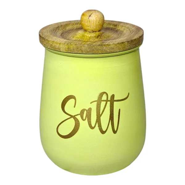 Aan_Decor_Premium_Metal_Salt_Storage_Jar_With_Airtight_Natural_Wooden_Lid_Cylindrical_Shape_Spoon_Included_(Mint-_)