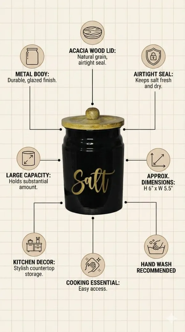 Aan_Decor_Salt_Canister_With_Acacia_Wood_Lid_Metal_Body_Airtight_Seal_Cylindrical_Shape_Kitchen_Storage_Container