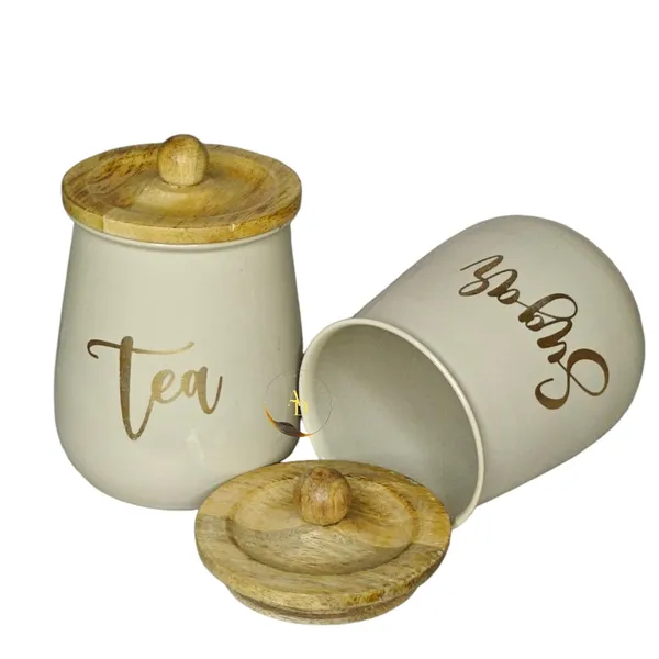 Aan_Decor_Metal_Kitchen_Storage_Canisters_With_Wooden_Lids_With_Lettering_Tea_And_Sugar_Containers_Pack_Of_2